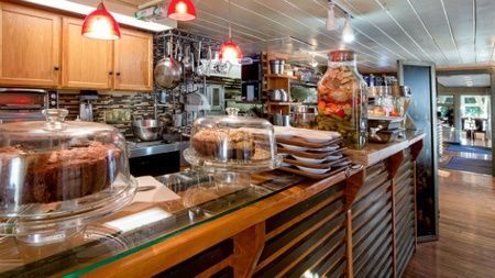 Captain Scott's Restaurant kitchen area